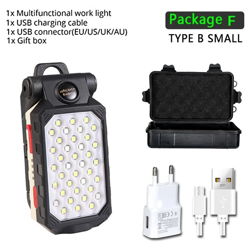 Lampe de poche portable à LED rechargeable par USB 180g "XIWANGFIRE - T6"