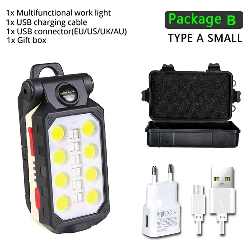 Lampe de poche portable à LED rechargeable par USB 180g "XIWANGFIRE - T6"