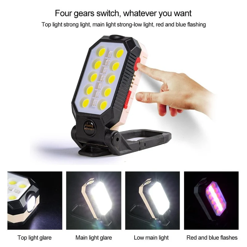 Lampe de poche portable à LED rechargeable par USB 180g "XIWANGFIRE - T6"