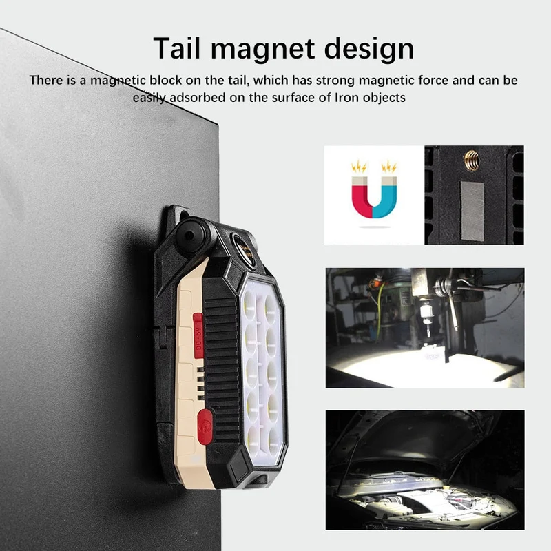 Lampe de poche portable à LED rechargeable par USB 180g "XIWANGFIRE - T6"