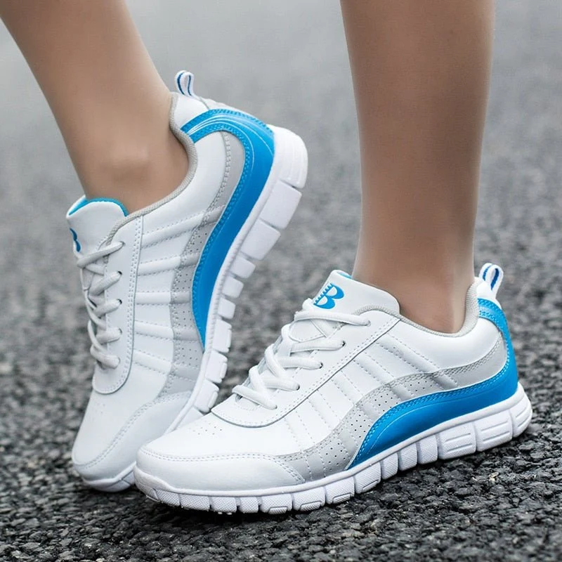 Chaussures de marche / course à lacets pour femme taille 36-41 "BONA – Casual sport"