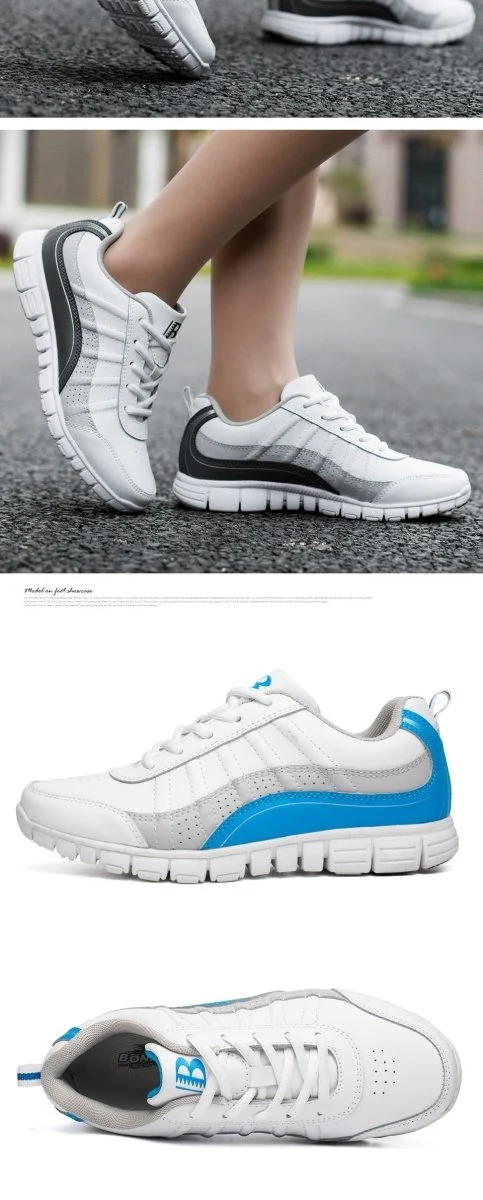 Chaussures de marche / course à lacets pour femme taille 36-41 "BONA – Casual sport"