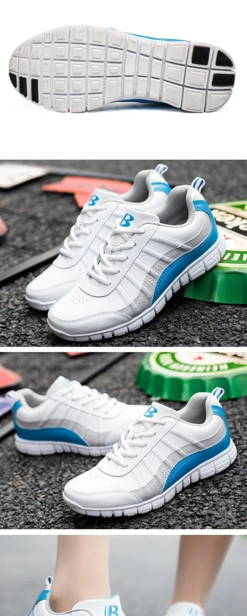 Chaussures de marche / course à lacets pour femme taille 36-41 "BONA – Casual sport"