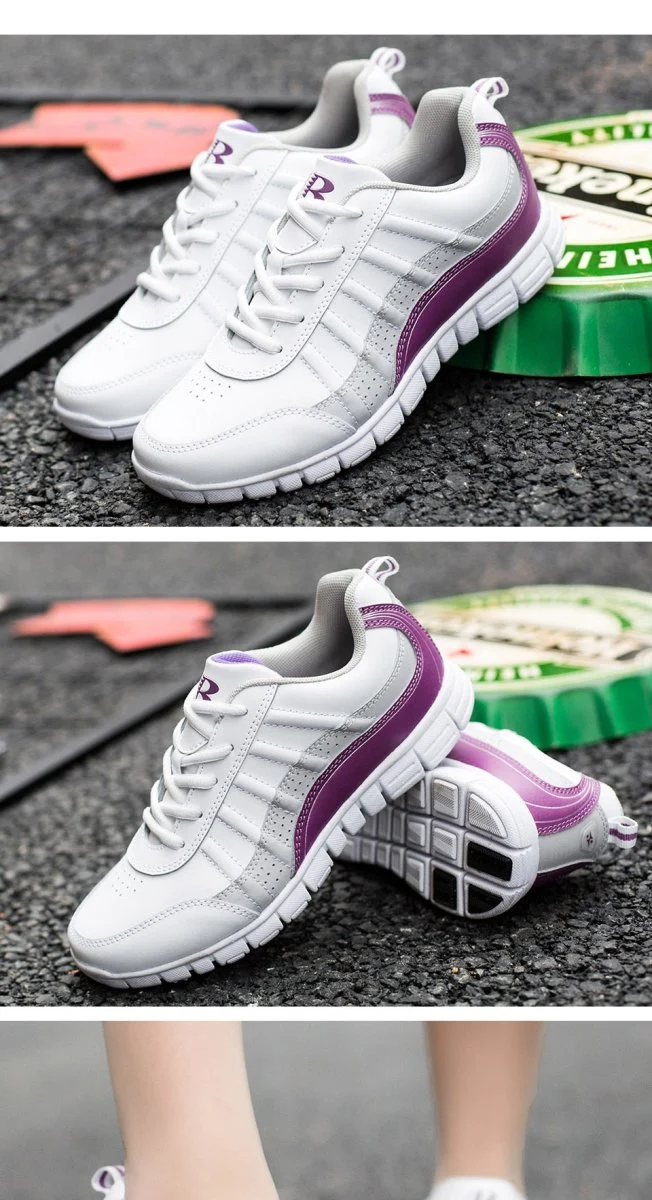 Chaussures de marche / course à lacets pour femme taille 36-41 "BONA – Casual sport"
