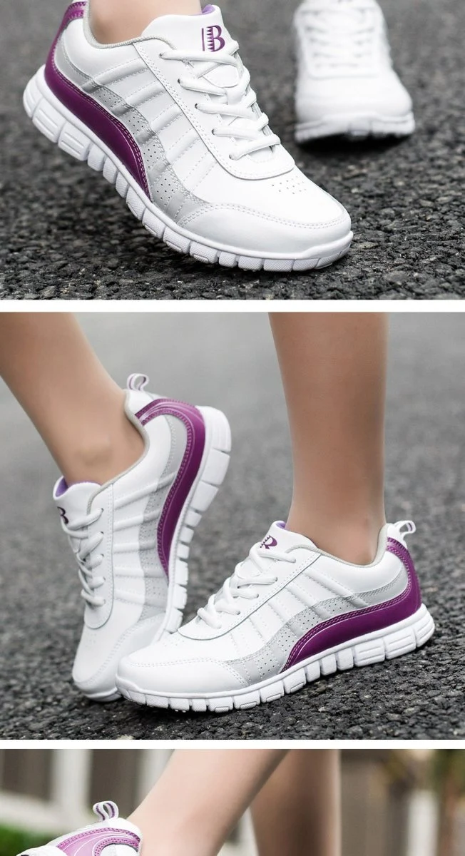Chaussures de marche / course à lacets pour femme taille 36-41 "BONA – Casual sport"