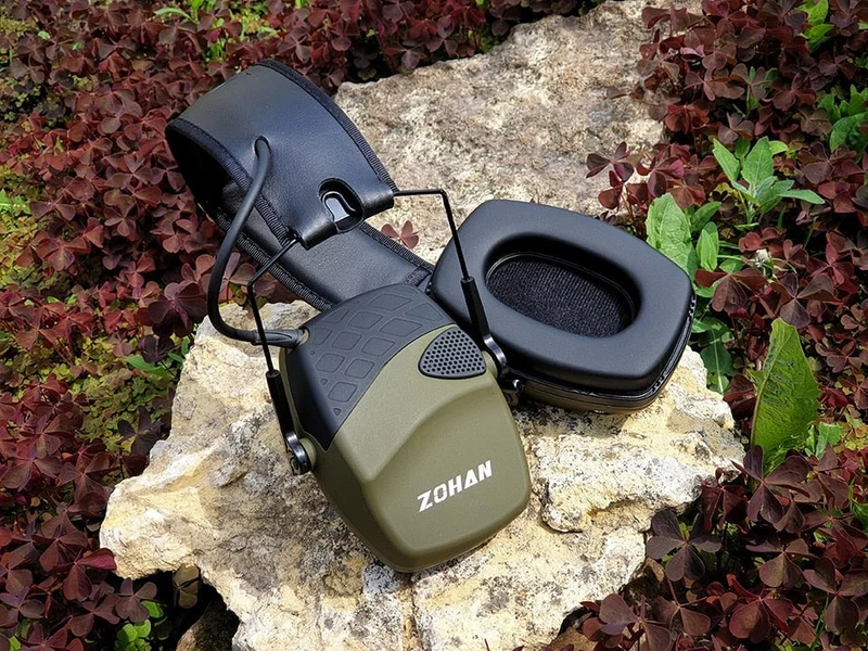 Casque anti-bruit professionnel NRR 22dB avec prise d'entrée audio jack 3,5 mm "Zohan - EM026"