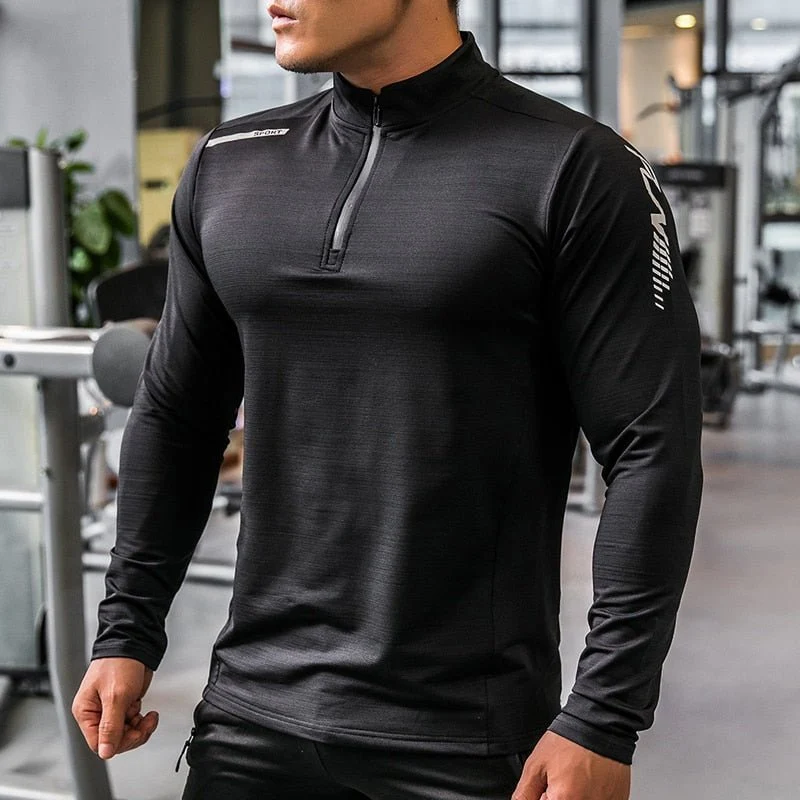 Maillot de sport à manches longues pour homme "SHEDAO - Prima ace running"