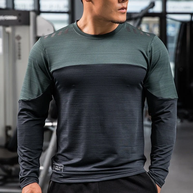 Maillot de sport à manches longues pour homme "SHEDAO - Prima ace running"