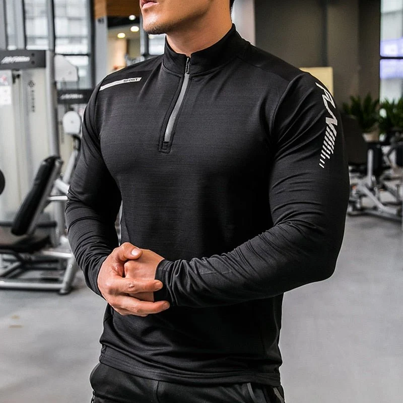 Maillot de sport à manches longues pour homme "SHEDAO - Prima ace running"