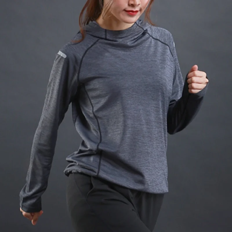 Veste de sport à capuche & réfléchissante unisexe "SHEDAO - L10"