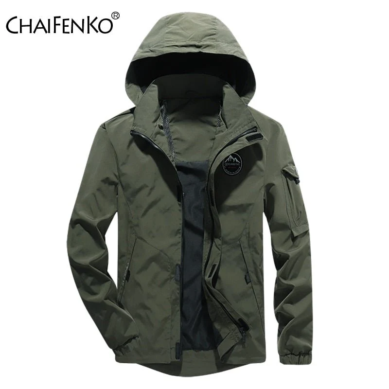 Veste à capuche légère pour homme "CHAIFENKO - New adventure"