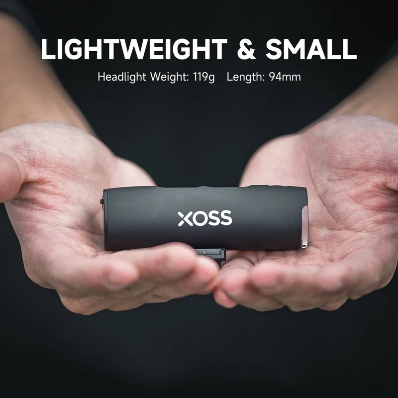 Feu avant de vélo étanche & rechargeable par USB à partir de 120g "XOSS – XL400"