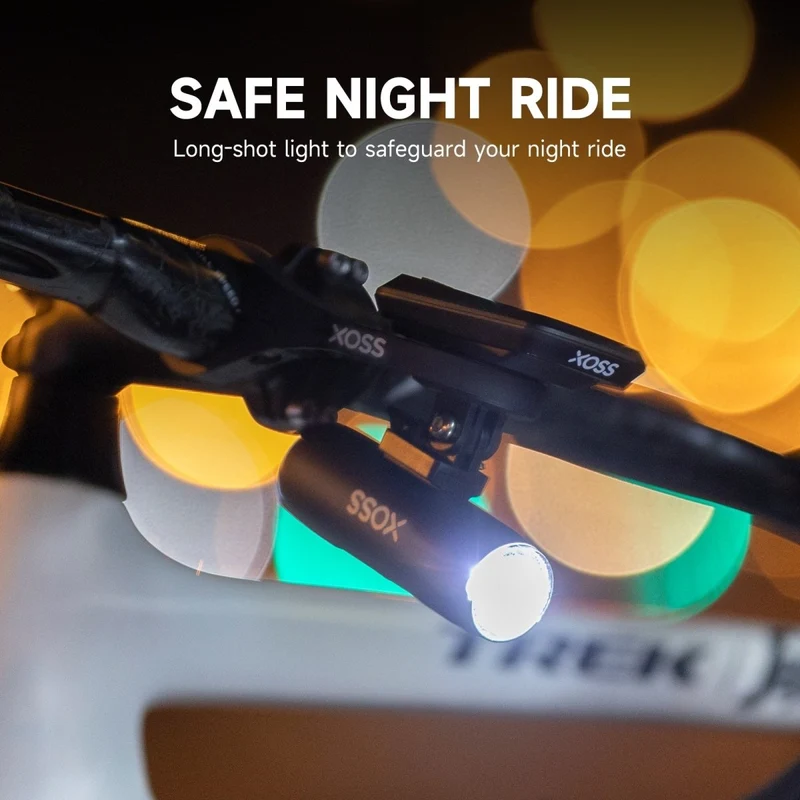 Feu avant de vélo étanche & rechargeable par USB à partir de 120g "XOSS – XL400"