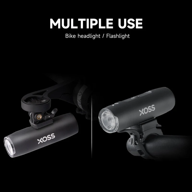 Feu avant de vélo étanche & rechargeable par USB à partir de 120g "XOSS – XL400"