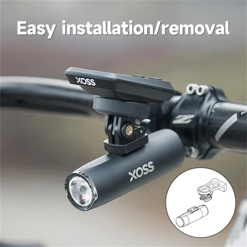 Feu avant de vélo étanche & rechargeable par USB à partir de 120g "XOSS – XL400"