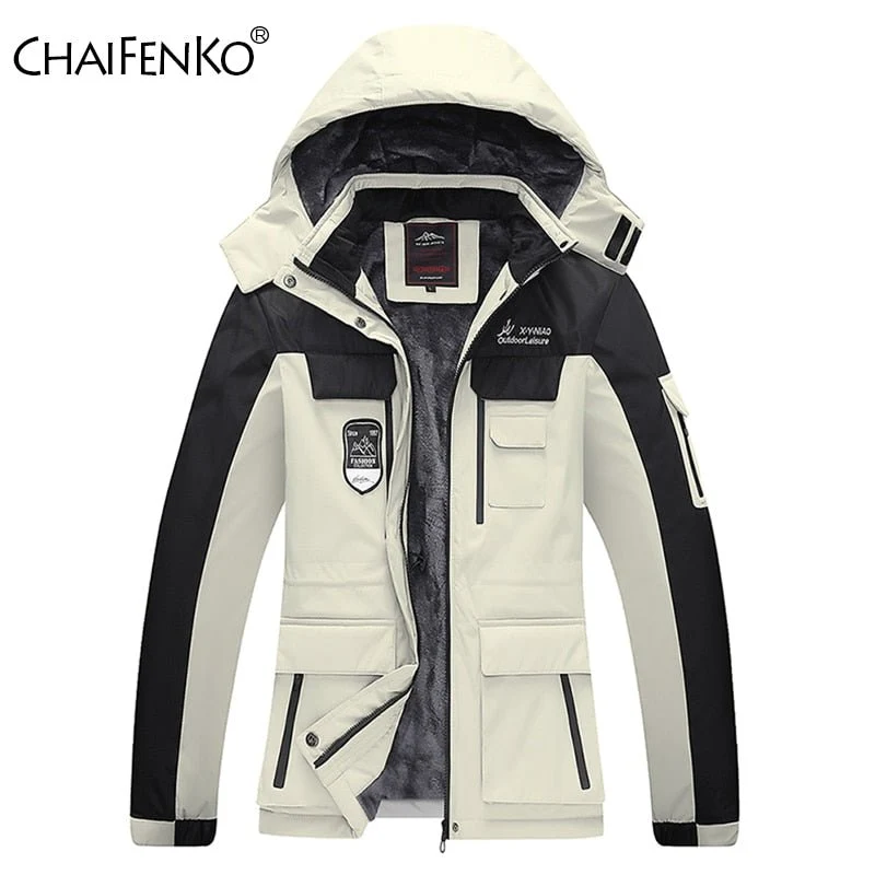Parka d'hiver en polaire pour homme 1kg "CHAIFENKO - RMX"