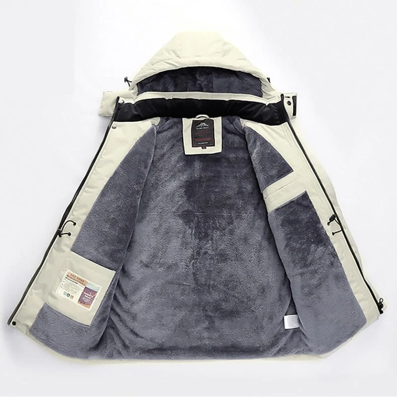 Parka d'hiver en polaire pour homme 1kg "CHAIFENKO - RMX"