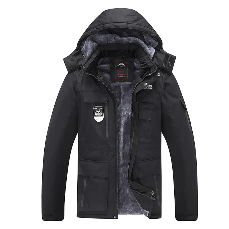 Parka d'hiver en polaire pour homme 1kg "CHAIFENKO - RMX"