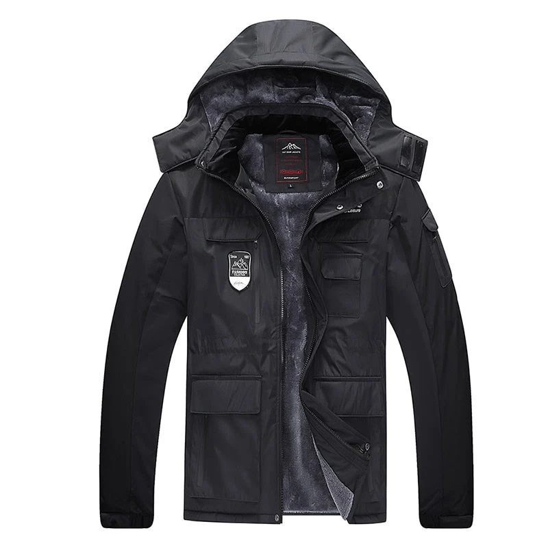 Parka d'hiver en polaire pour homme 1kg "CHAIFENKO - RMX"