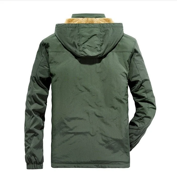 Parka d'hiver et imperméable décontractée en polaire pour homme 700g "TELLHIGH - Bomber outdoor"