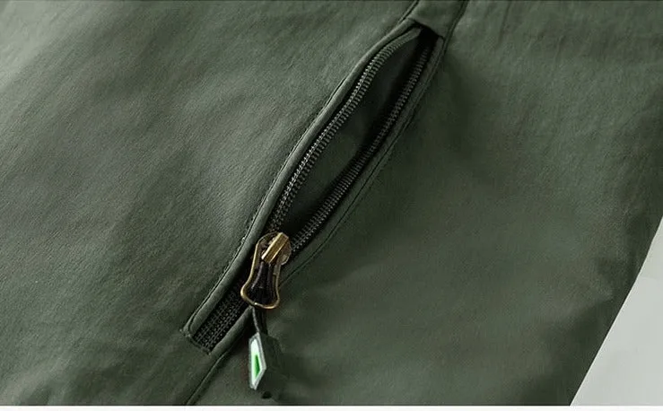 Parka d'hiver et imperméable décontractée en polaire pour homme 700g "TELLHIGH - Bomber outdoor"
