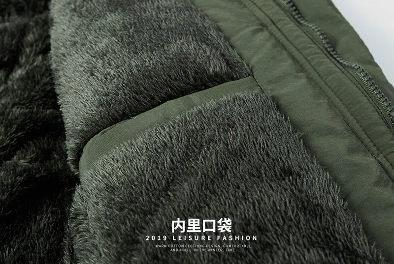 Parka en polaire avec capuche détachable doublure en coton "Jp Vogue - Rought Stock"