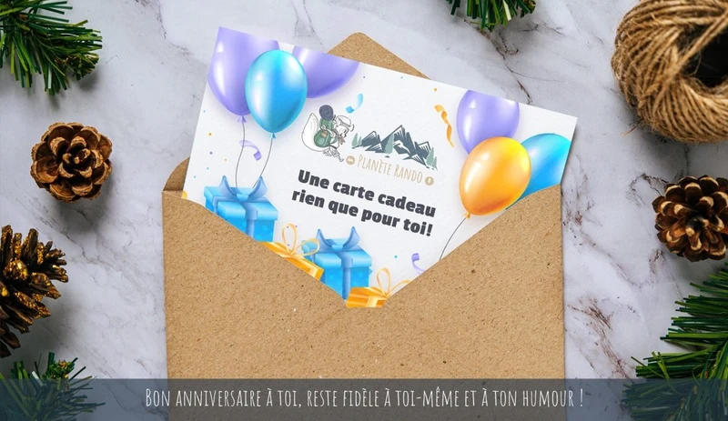 Carte cadeau - Planète rando