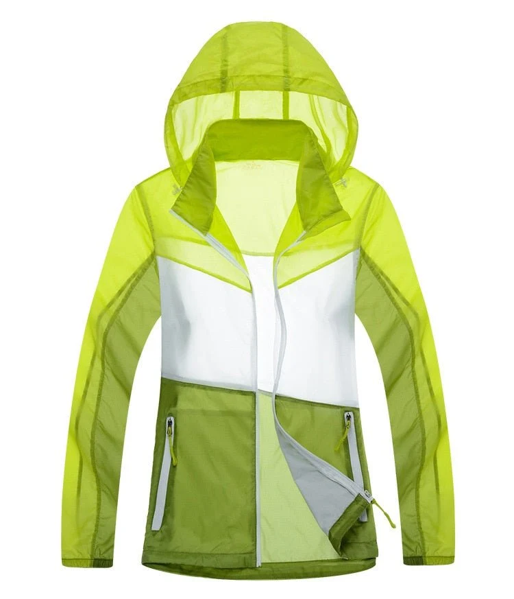 Veste de sport / trail / running ultralégere & imperméable 100g "TRVLWEGO – AD033"