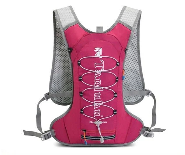 Gilet d'hydratation 12L pour course à pied / trail / marathon 400g "Newboler - Tanluhu "