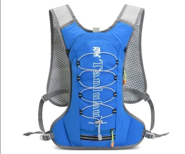 Gilet d'hydratation 12L pour course à pied / trail / marathon 400g "Newboler - Tanluhu "