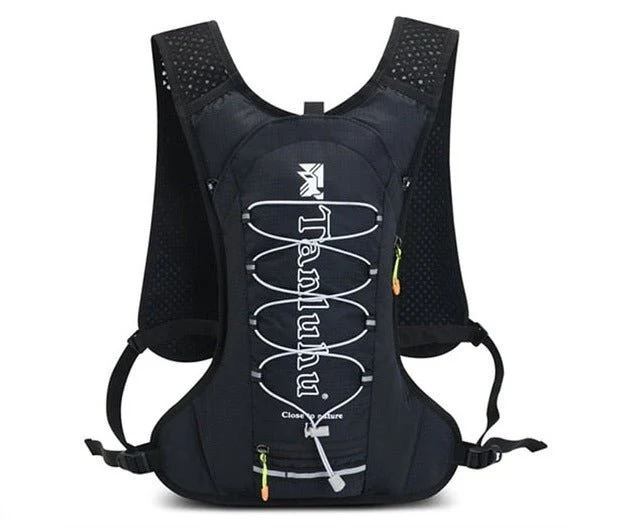 Gilet d'hydratation 12L pour course à pied / trail / marathon 400g "Newboler - Tanluhu "