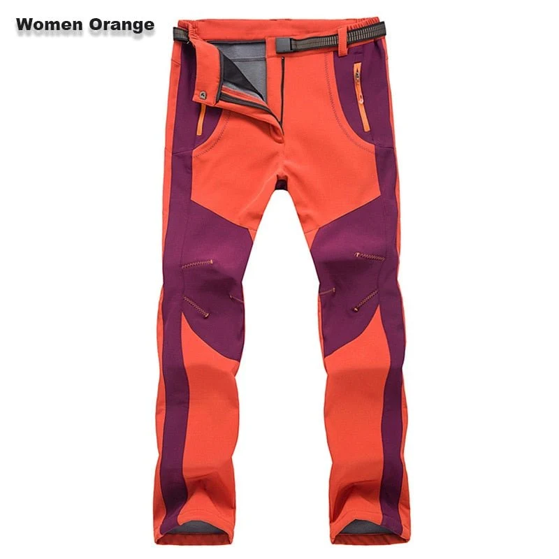 Pantalon de randonnée polaire & imperméable pour femme "LNGXO – JNP02B"