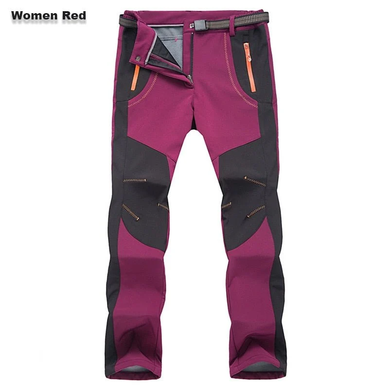 Pantalon de randonnée polaire & imperméable pour femme "LNGXO – JNP02B"