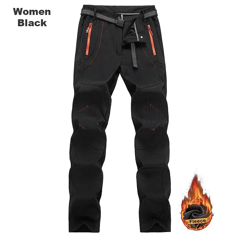 Pantalon de randonnée polaire & imperméable pour femme "LNGXO – JNP02B"
