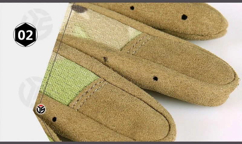 Gants tactiques airsoft / buscraft antidérapants "JIUSUYI - A9"