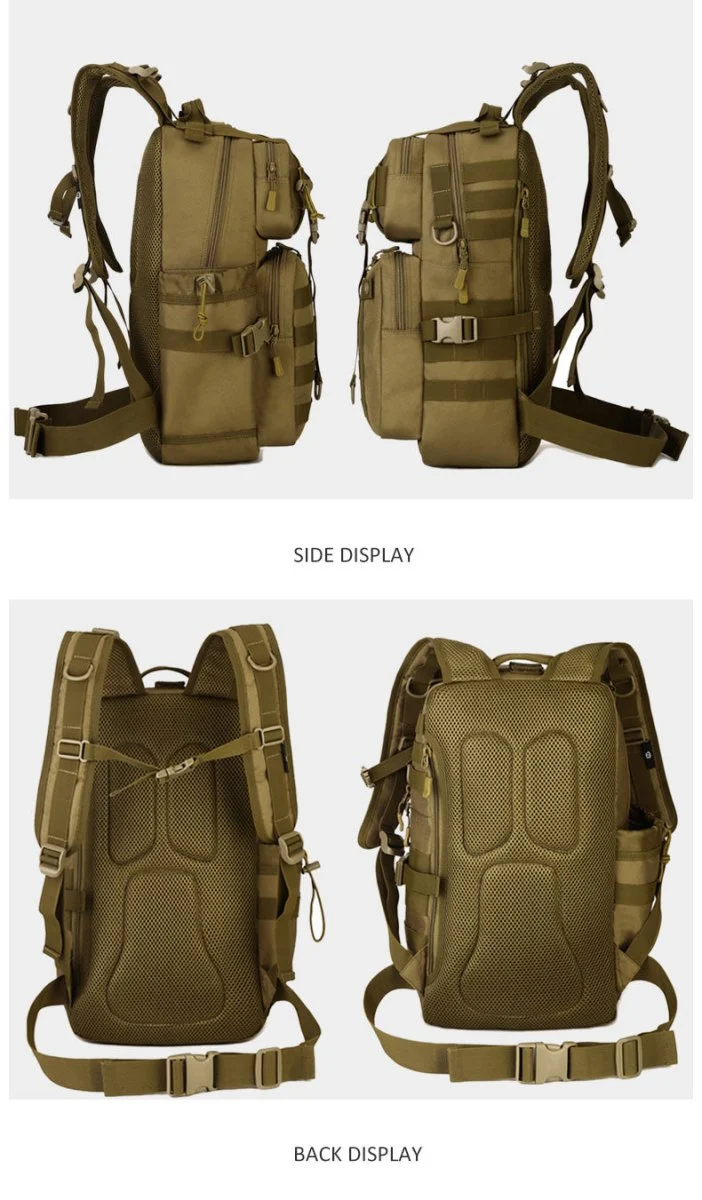 Sac à dos tactique imperméable avec système Molle 30L "Kendome - XA39D"