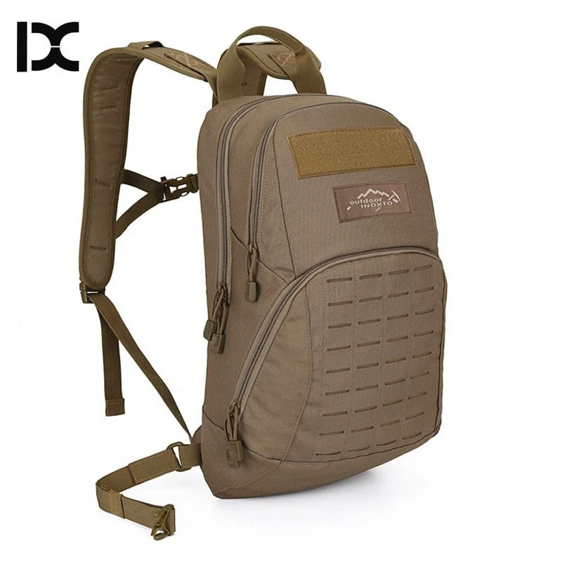 Sac à dos tactique imperméable avec systeme Molle 20L "Outdoor Inoxto - XA51D"