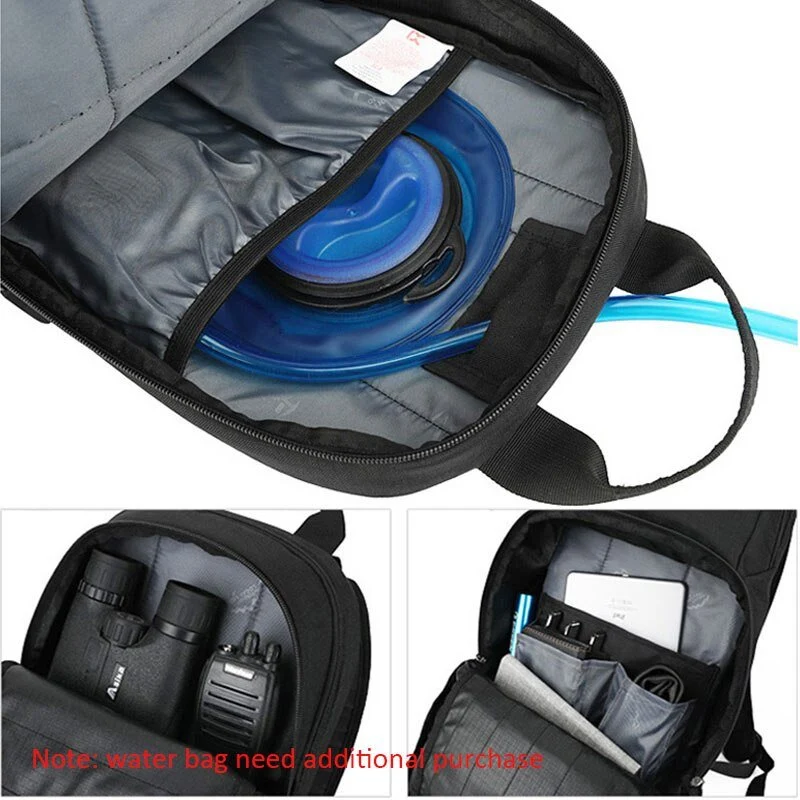 Sac à dos tactique imperméable avec systeme Molle 20L "Outdoor Inoxto - XA51D"