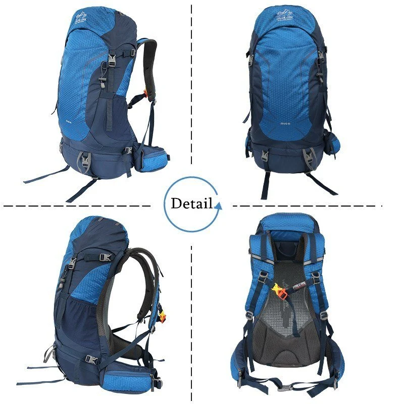 Sac à dos de randonnée avec raincover 1025g "Outdoor Life - Zeus 40/50L"
