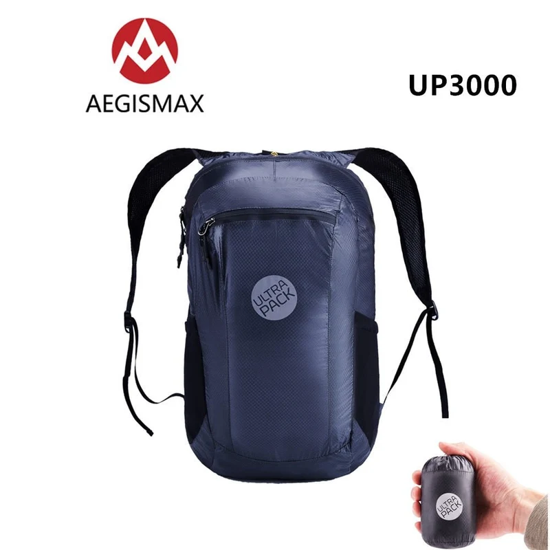 Sac à dos imperméable, ultraléger et pliable 100g "AEGISMAX – Ultra pack 18L"
