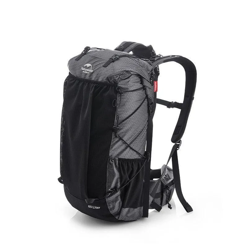 Sac à dos de randonnée ultraléger et imperméable Nylon / Dyneema 45L à 65L "Naturehike – Rock series"