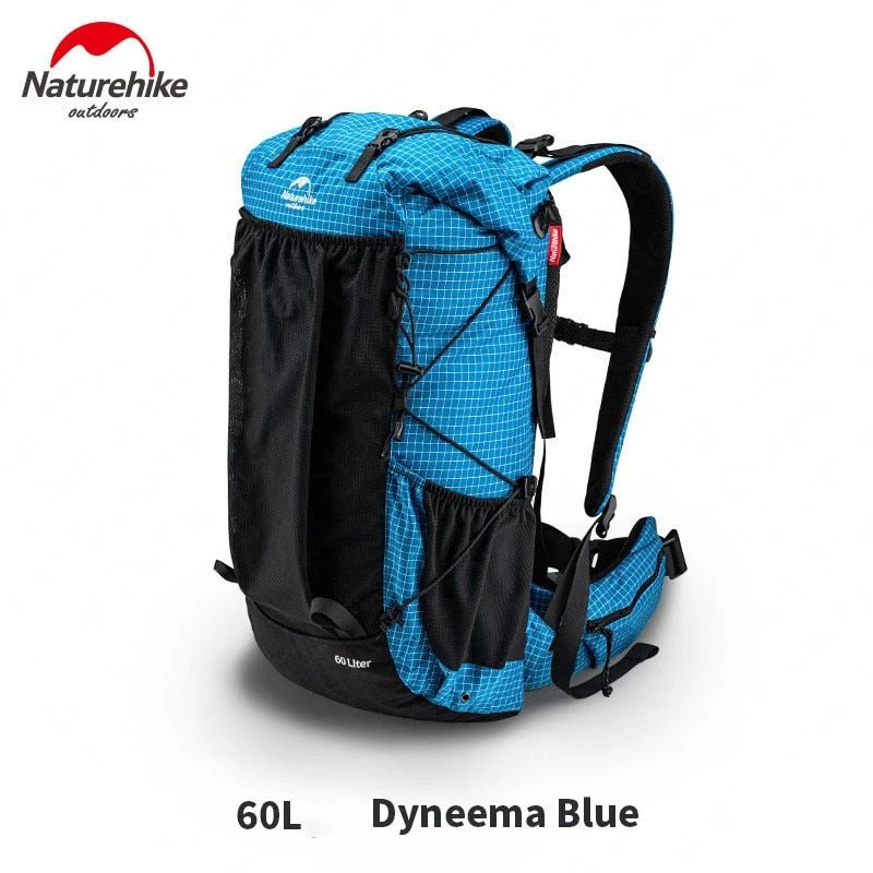 Sac à dos de randonnée ultraléger et imperméable Nylon / Dyneema 45L à 65L "Naturehike – Rock series"