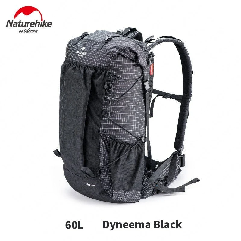 Sac à dos de randonnée ultraléger et imperméable Nylon / Dyneema 45L à 65L "Naturehike – Rock series"