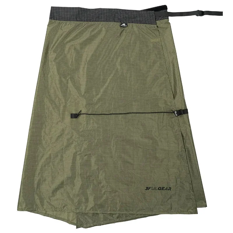 Jupe de pluie de randonnée légère et imperméable 95g "FLAME'S CREED – Rain Skirt"
