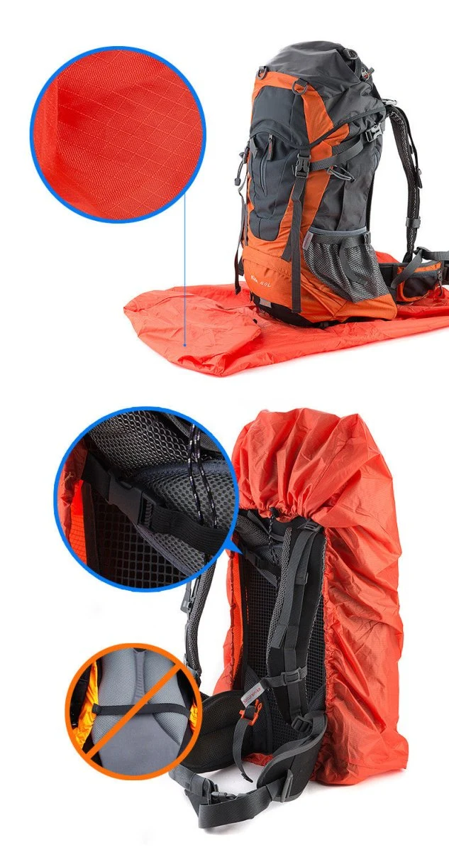 Housse de pluie imperméable 20 à 75L / rain-cover (à partir de 80g) "NatureHike – Backpack Cover"