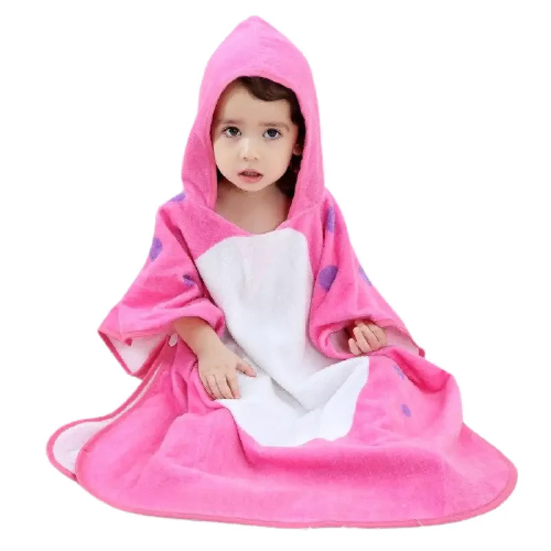 Peignoir poncho enfant