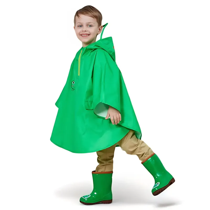 Poncho enfant impermeable