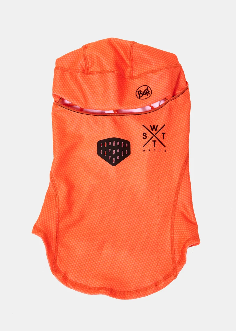 Cagoule Wolf - Orange Fluo Carbone