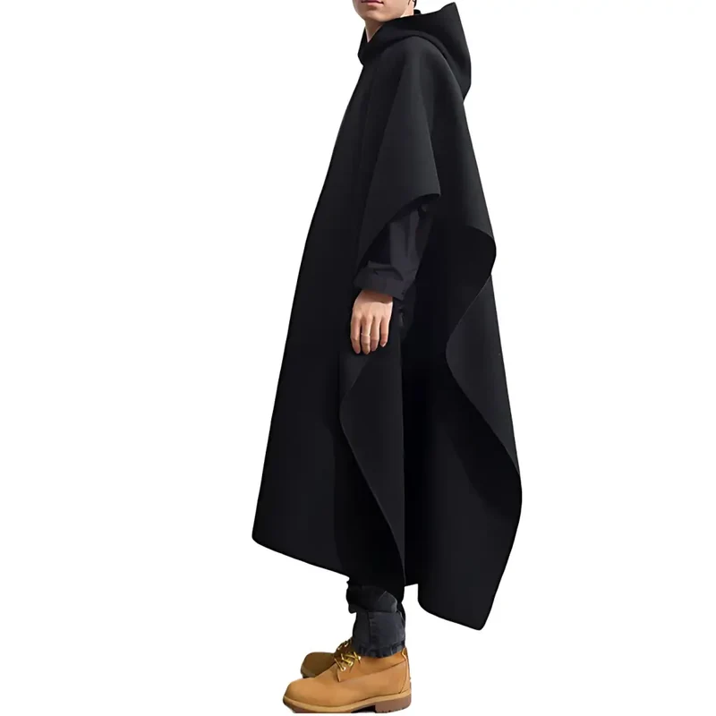 Poncho polaire pour homme