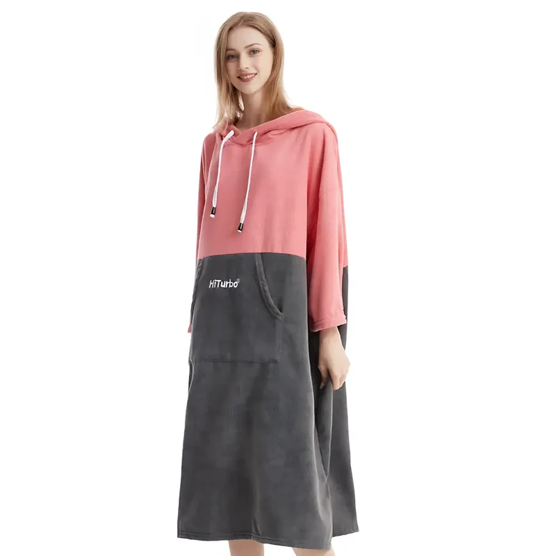 Surf poncho femme